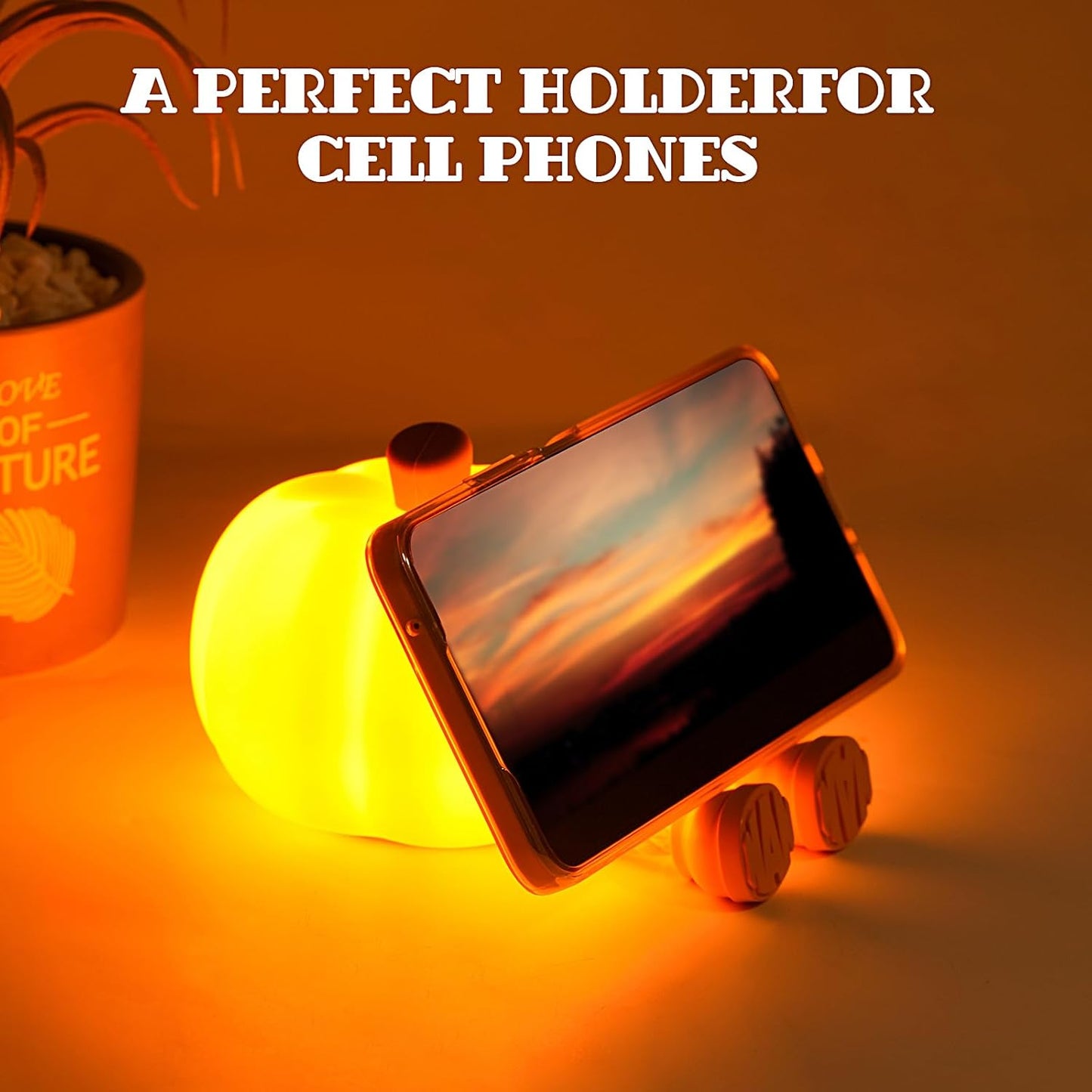đ HZA Pumpkin LED Night Light