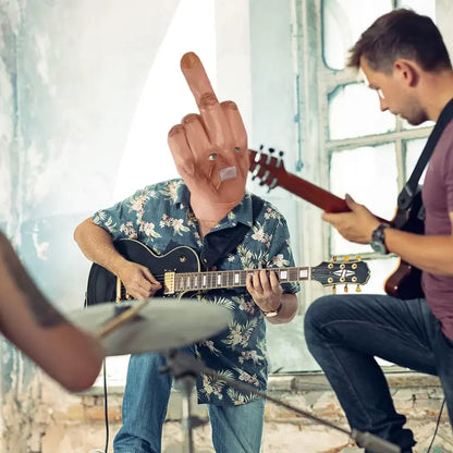Middle Finger Head Mask: The Ultimate Party Prank Prop