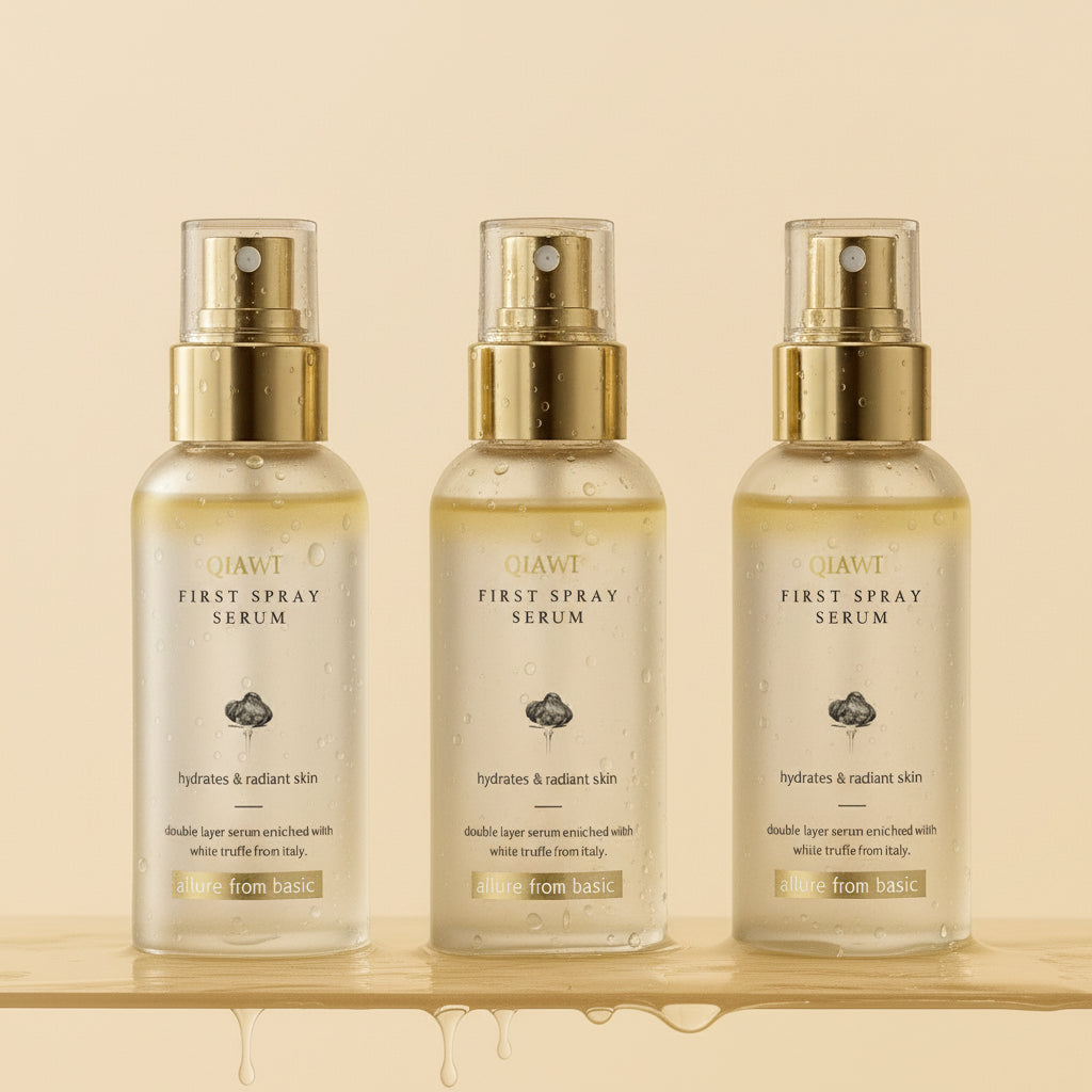 QIAWI™ White Truffle 3-in-1 Mist | Hydrating Skincare &  Flawless Setting &  Hair Nourishment