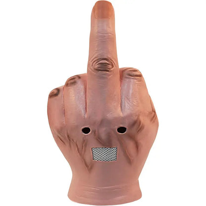 Middle Finger Head Mask: The Ultimate Party Prank Prop