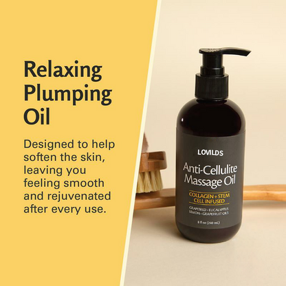 LOVILDS Cellulite Massage Oil 8oz