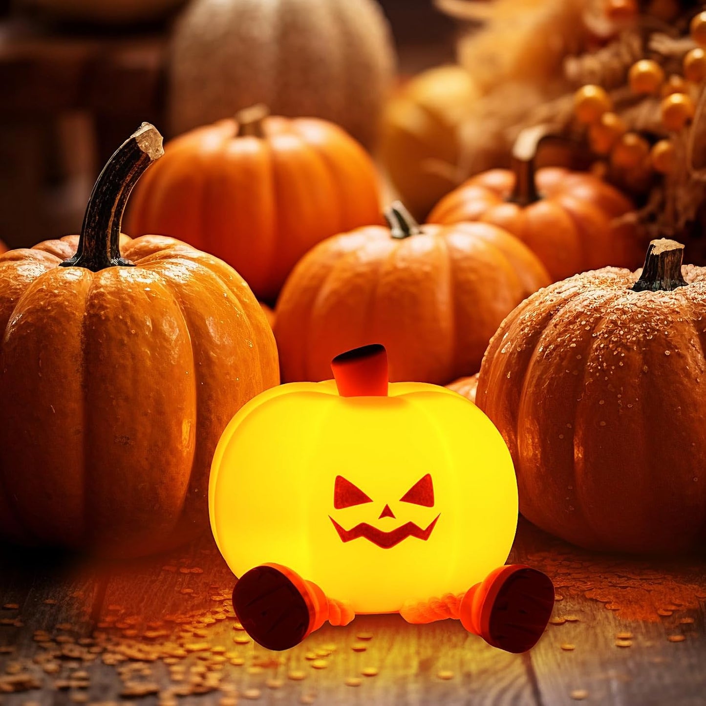 🎃 HZA Pumpkin LED Night Light